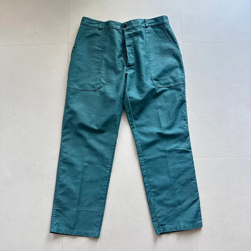[BUNJANG] 70s French SOF RAF Moleskin Work Pants / [34] 70s 빈티지 프렌치 워크 SOF RAF 몰스킨 팬츠