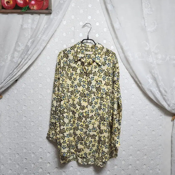 [BUNJANG] Marni x Uniqlo Long Sleeve Shirt Women's Size 77 / 마르니*유니클로 롱셔츠 여성77