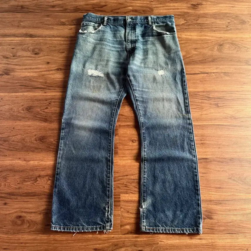 [BUNJANG] Levi's 517 Vintage Fading Flare Jeans / [36]00's 리바이스 517 빈티지 페이딩 플레어진 F173