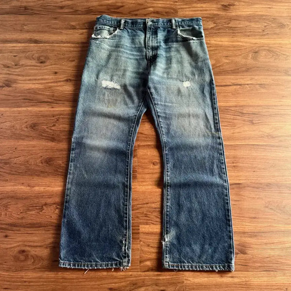[BUNJANG] Levi's 517 Vintage Fading Flare Jeans / [36]00's 리바이스 517 빈티지 페이딩 플레어진 F173