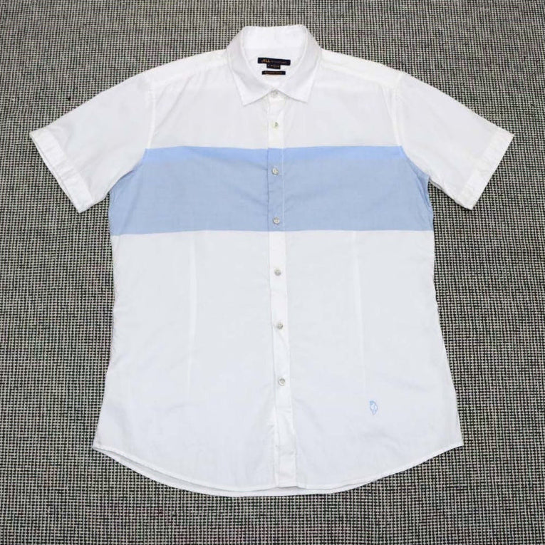 [BUNJANG] Jil Sander Navy Short Sleeve Shirt Size 100 / 질바이스튜어트 반팔 셔츠 100