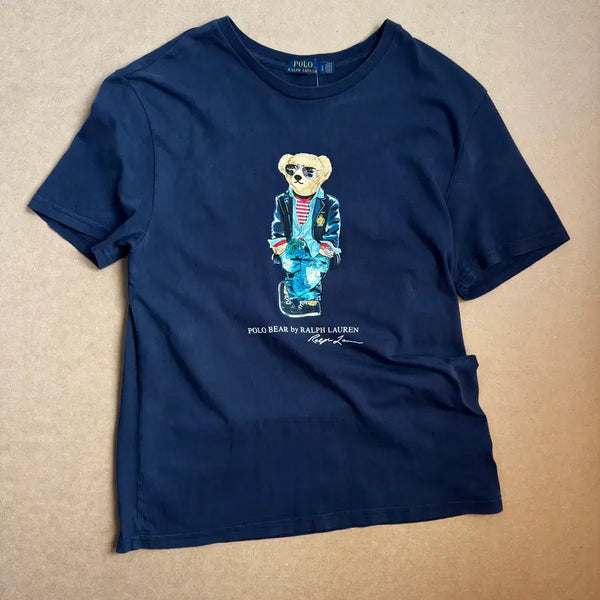 [BUNJANG] Polo Ralph Lauren Bear T-Shirt (L) / 폴로 랄프 로렌 베어 반팔 (L)