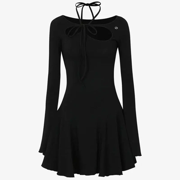 [BUNJANG] PAIN OR PLEASURE Orchid Dress Black / 페인오어플레져 ORCHID DRESS black
