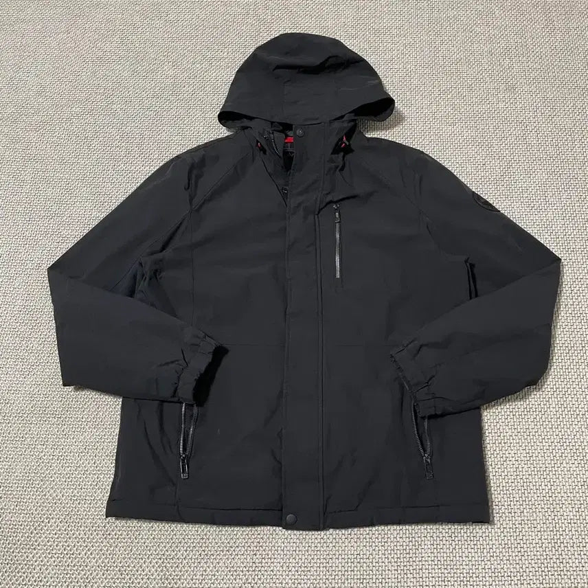 [BUNJANG] Calvin Klein Brushed Cotton Windbreaker Jacket M / M 캘빈클라인 기모 바람막이 자켓 B.6012
