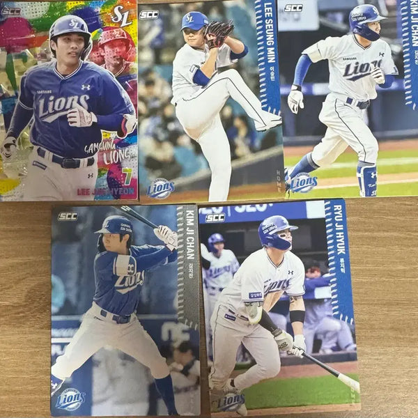 [BUNJANG] Samsung Lions 2026 KBO Baseball Card Bundle Set / 2026 KBO카드 삼성 라이온즈