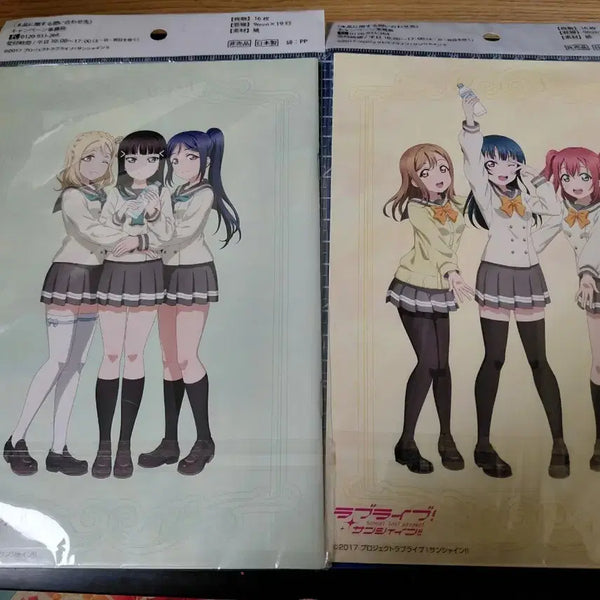 [BUNJANG] Love Live! Sunshine!! Suntory Collaboration A5 Notebook Set (2 Volumes) / 러브라이브 선샤인 산토리 콜라보 노트 2권 세트