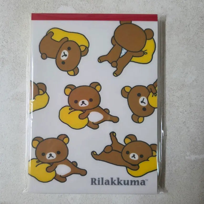 [BUNJANG] San-X Rilakkuma A6 Memo Pad / 산엑스 오리지널 리락쿠마 A6 메모지 메모패드