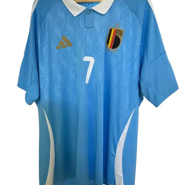 [BUNJANG] Belgium National Football Team 2024/26 Kevin De Bruyne Authentic Away Jersey / 24/26 벨기에 어웨이 유로 더브라위너 정품 유니폼