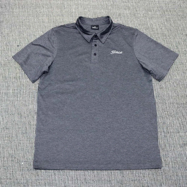 [BUNJANG] Titleist Golf Men's Functional Short Sleeve Polo Shirt Size 100 (M) / 타이틀리스트 골프 정품 기능성 반팔 카라티 100