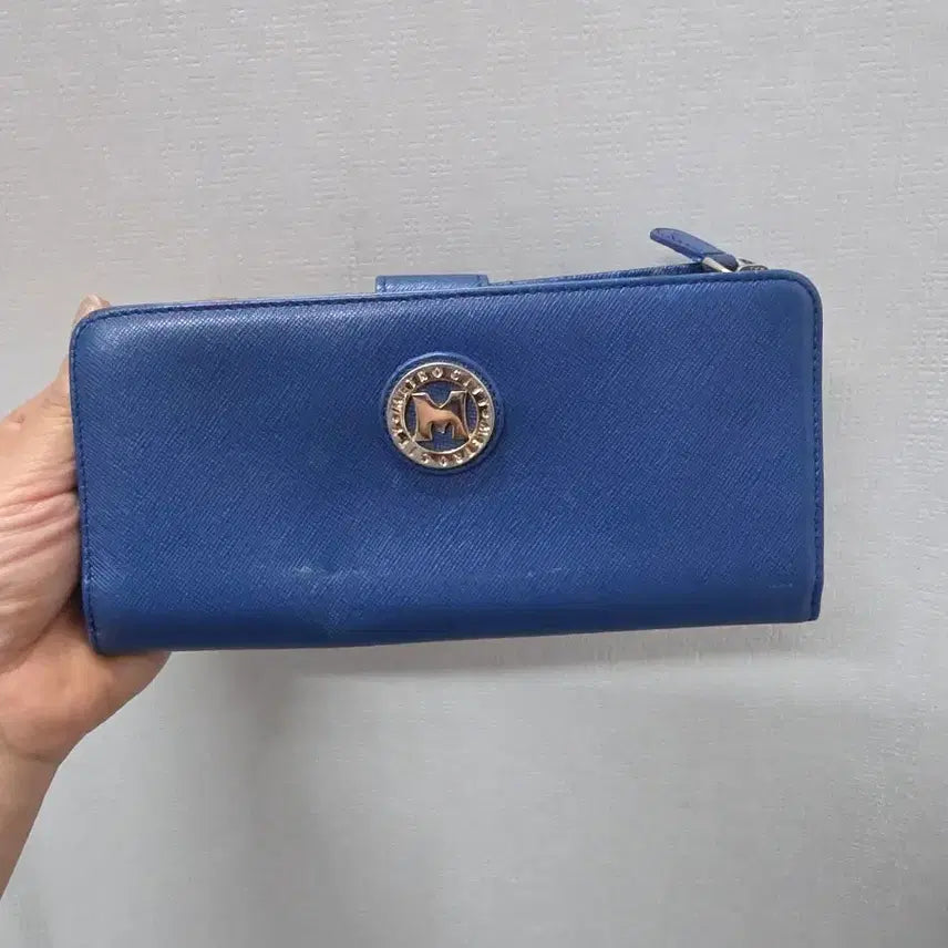 [BUNJANG] Metoro City Long Wallet Blue / 메트로시티장지갑