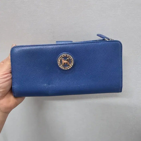 [BUNJANG] Metoro City Long Wallet Blue / 메트로시티장지갑