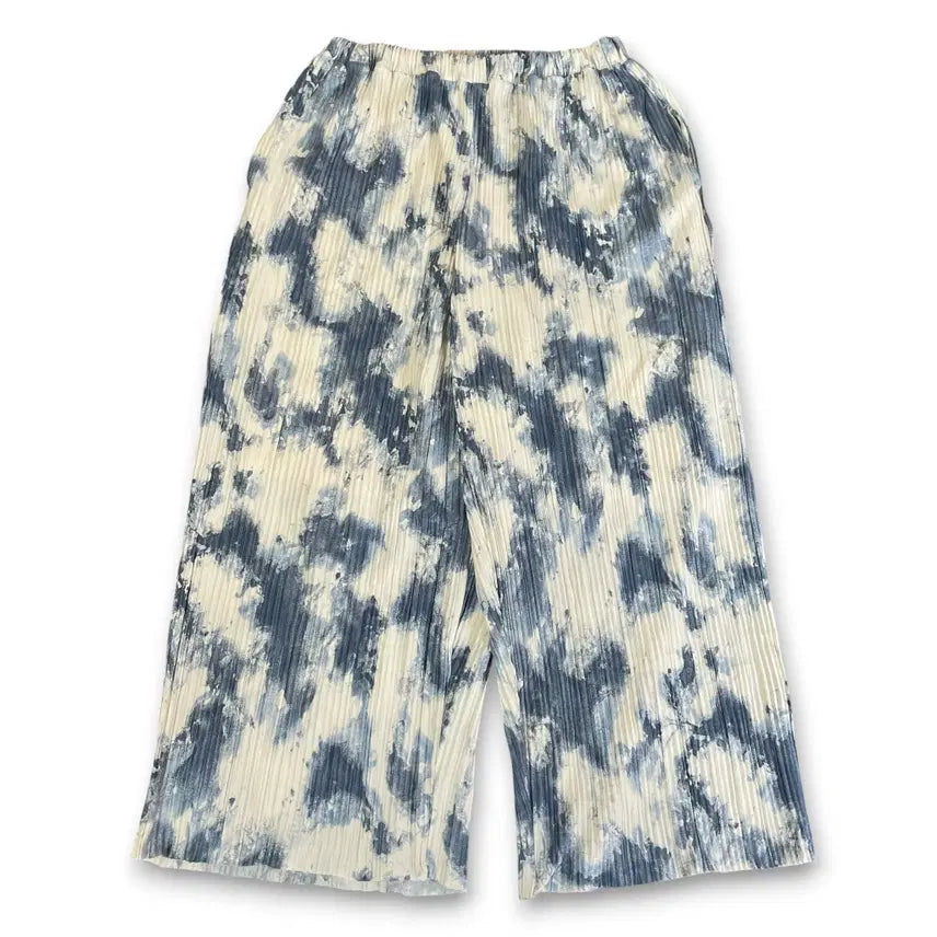 [BUNJANG] Nico and... Tie-Dye Wide Pleats Pants L / JPN 니코앤드 타이다이 밴딩 와이드 플리츠 팬츠 L