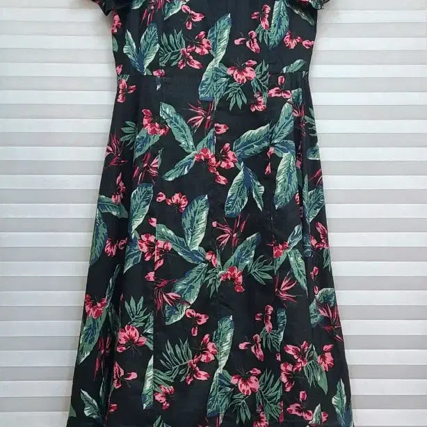 [BUNJANG] Keis Linen Floral Long Dress / 키이스> 린넨 플로럴 롱원피스