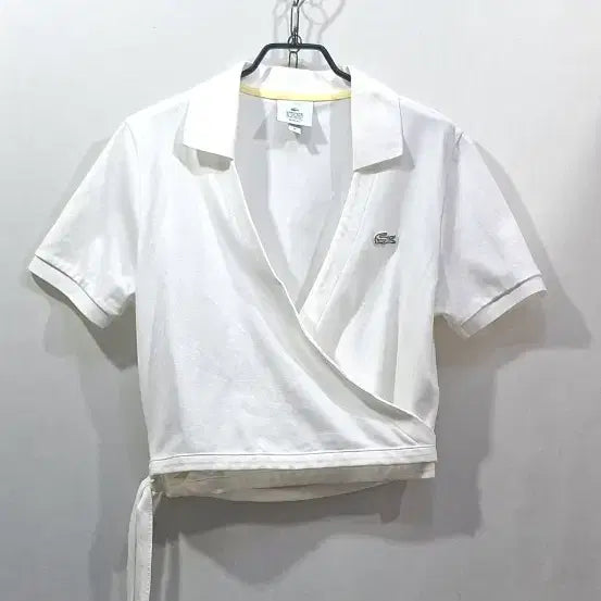 [BUNJANG] Lacoste Wrap Style Polo Short Sleeve Shirt / 55 라코스테 피케 랩 스타일 폴로 반팔 셔츠