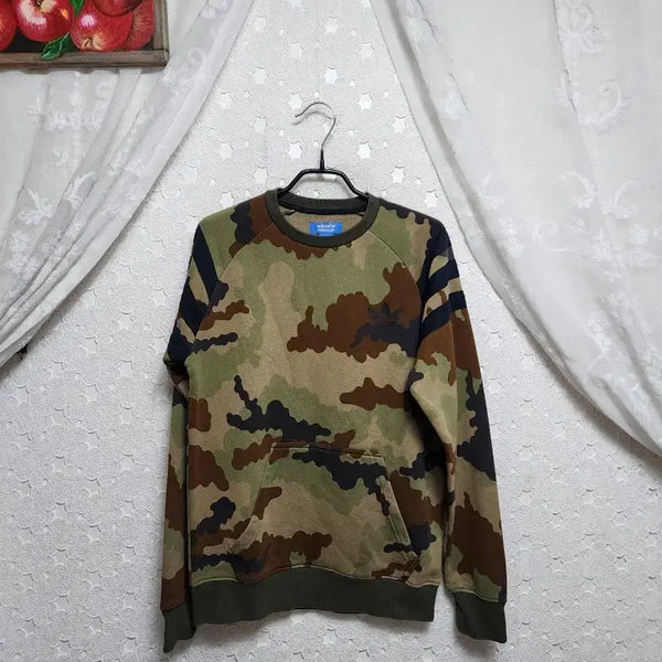 [BUNJANG] Adidas Fleece Lined Long Sleeve T-Shirt Women's Size 95 / 아디다스 기모티 여성95