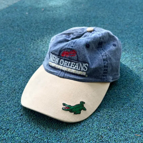 [BUNJANG] 90s USA American Vintage New Orleans Denim Ball Cap / 90s USA 아메리칸 빈티지 뉴올리언즈 데님 볼캡