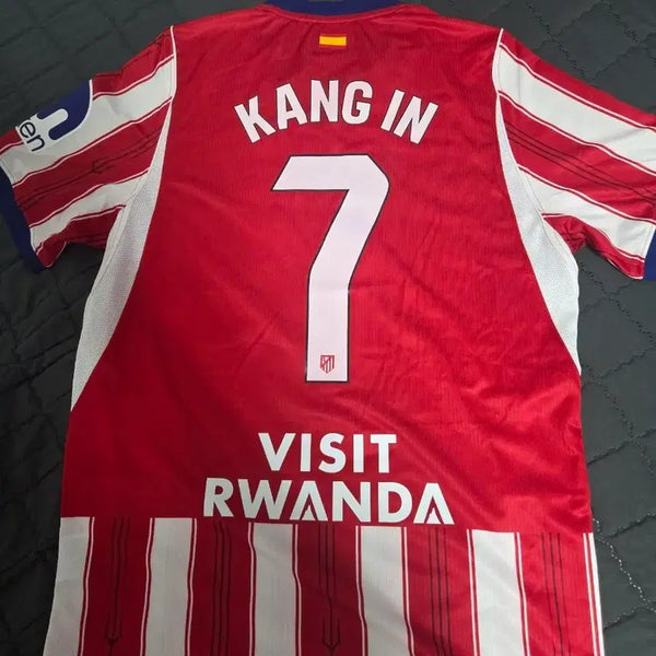 [BUNJANG] Atletico Madrid 26/27 Home Replica Lee Kang-in Jersey (Size M) / 26/27 아틀레티코 마드리드 홈 레플리카 이강인 유니폼