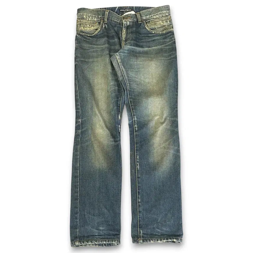 [BUNJANG] Dolce & Gabbana Vintage Washed Denim Pants / (31) 돌체앤가바나 빈티지 워싱 데님 팬츠