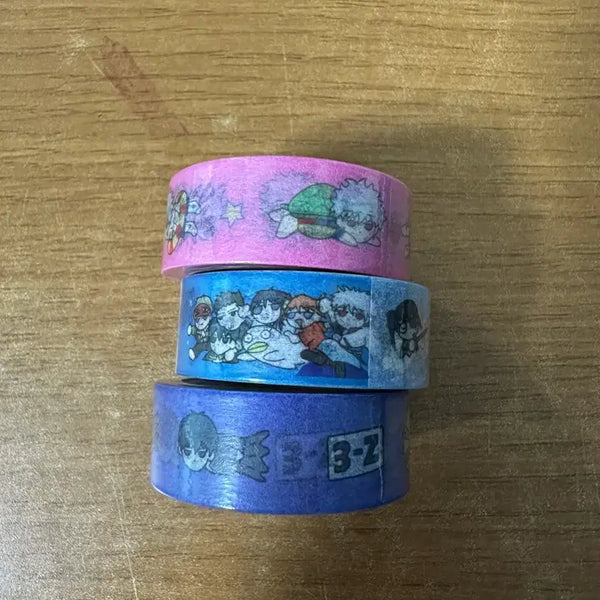 [BUNJANG] HooBeeJuk Gintama Washi Tape Bundle Set / 후비적 은혼 마테 판매