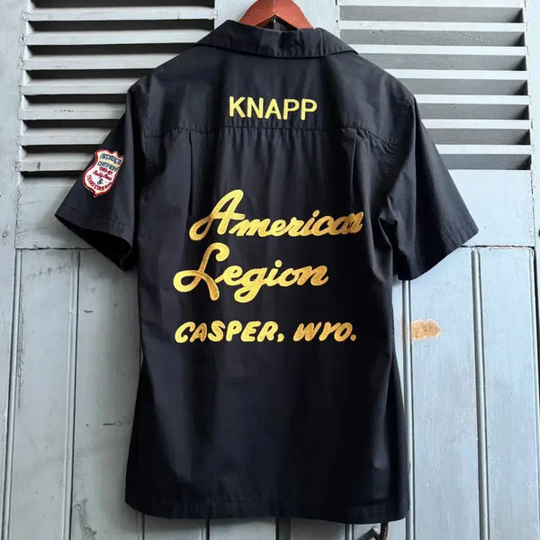 [BUNJANG] M/HOUSTON Chain Stitch Bowling Shirt / [M]HOUSTON 휴스턴 체인스티치 볼링 셔츠