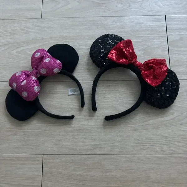 [BUNJANG] Disney Mini Mouse Headband Set / 디즈니랜드 머리띠 세트 (미니마우스)