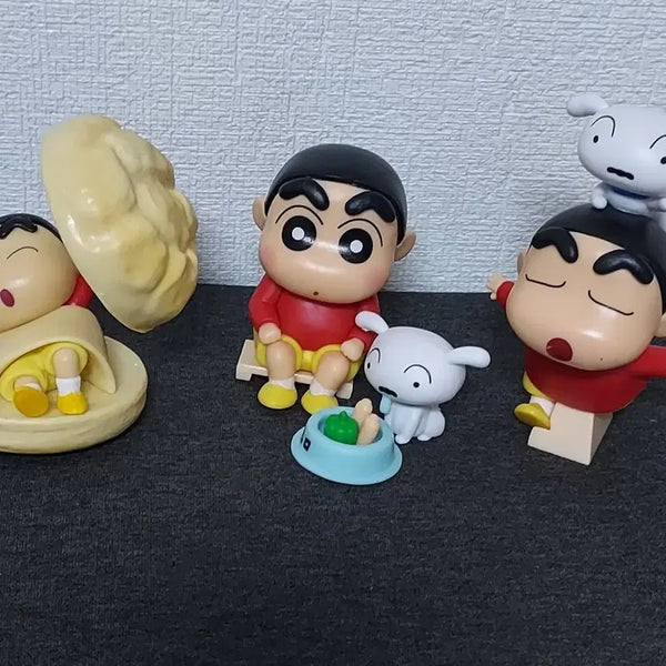 [BUNJANG] Crayon Shin-chan 3-Piece Figure Set / 짱구피규어  3종