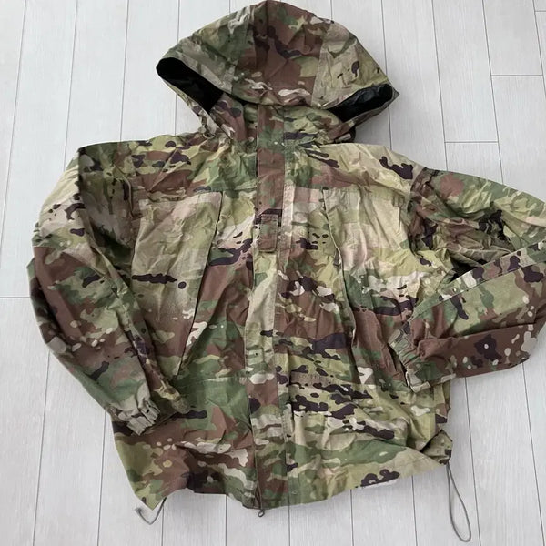 [BUNJANG] US Military ECWCS Gen IV OCP Packable Jacket / 미군 멀티캠 OCP 팩라이트 고어텍스 바람막이 자켓