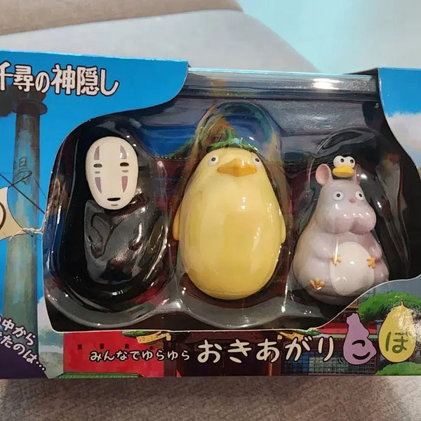 [BUNJANG] Spirited Away No-Face Figure 3-Piece Set / 센과 치히로의 행방불명 오뚜기 피규어 3종 세트