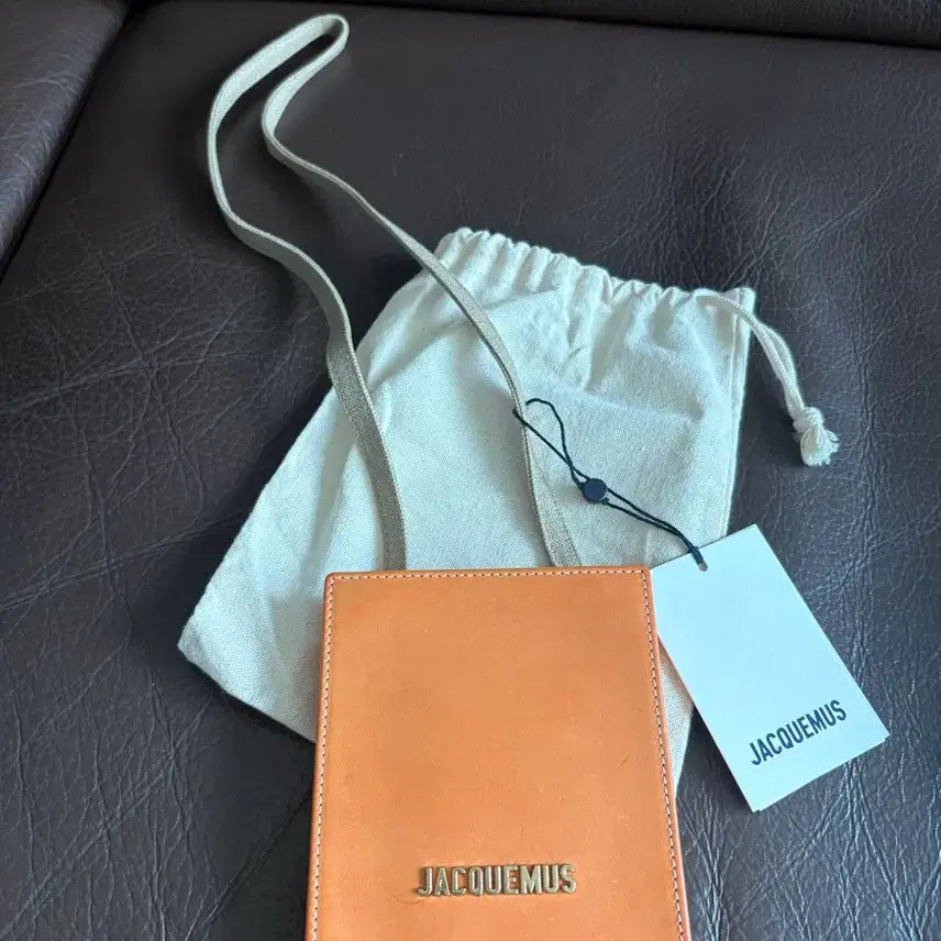 [BUNJANG] Jacquemus Orange Cardholder Bag / 자크뮈스 오렌지 카드지갑 가방 판매해요