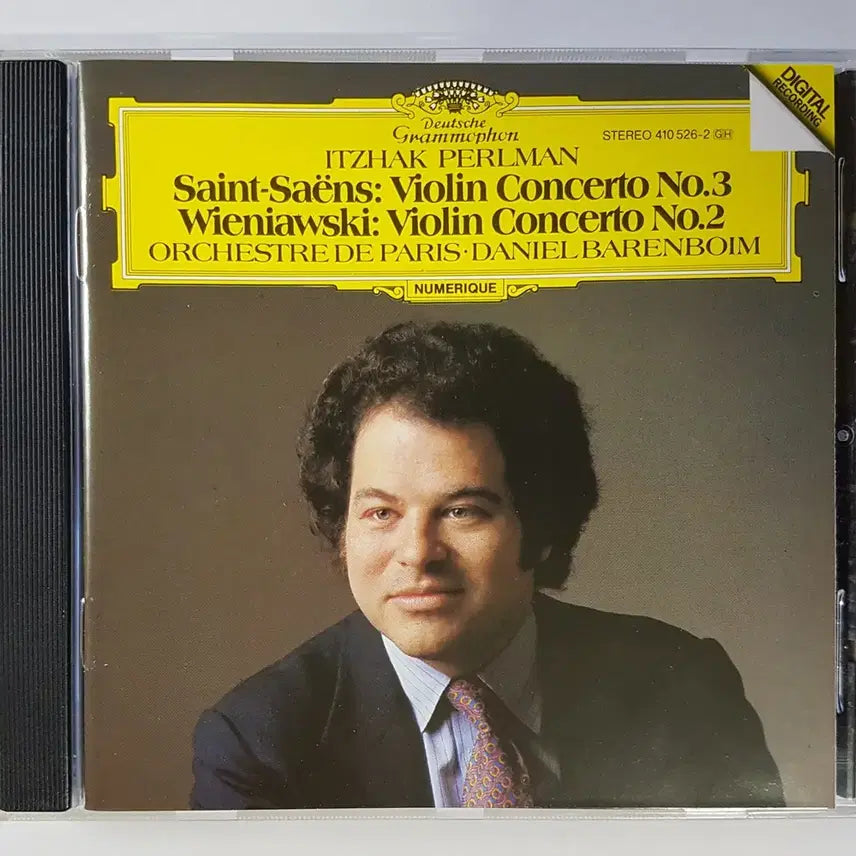 [BUNJANG] Itzhak Perlman Violin Concertos CD / 이자크 펄만 - 생상 & 비에니아프스키 : 바이올린 협주곡 씨디