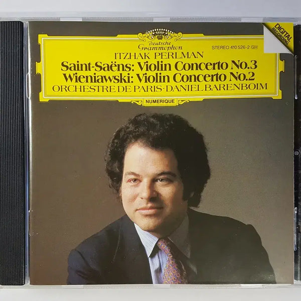 [BUNJANG] Itzhak Perlman Violin Concertos CD / 이자크 펄만 - 생상 & 비에니아프스키 : 바이올린 협주곡 씨디