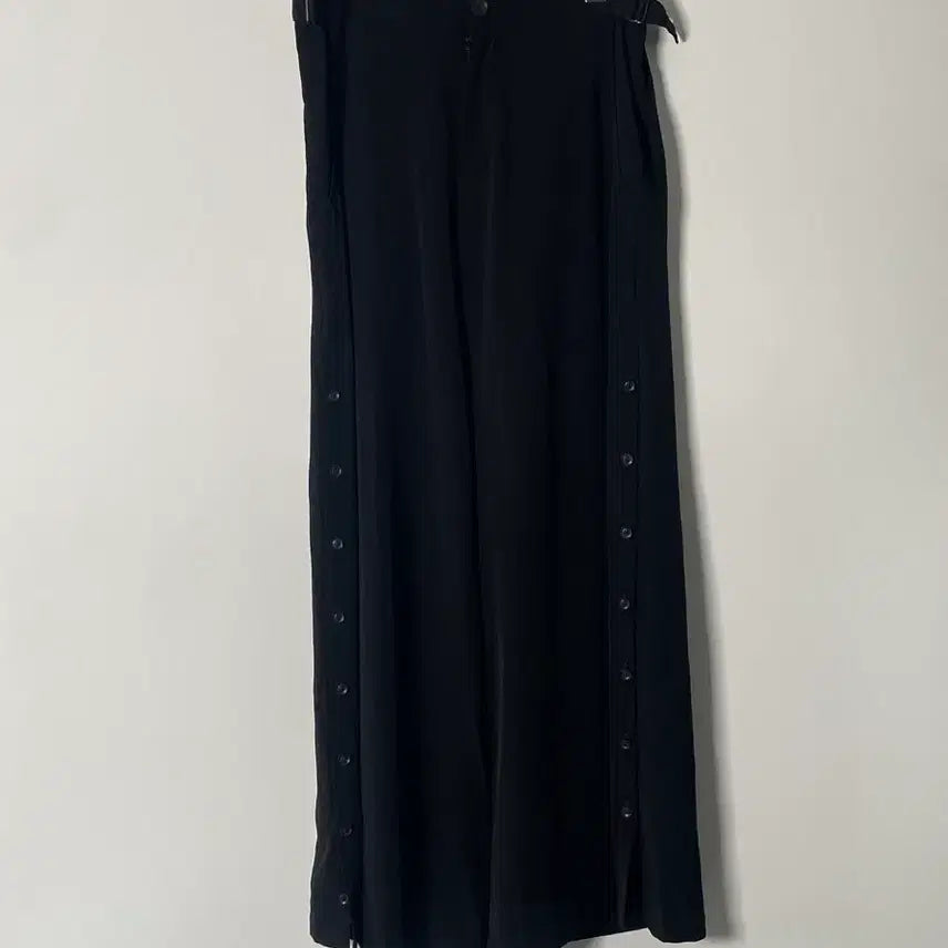 [BUNJANG] Yohji Yamamoto Black Wide Pants / 요지야마모토 블랙 와이드 팬츠 (onp.32)