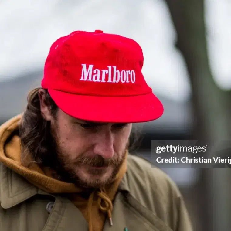 [BUNJANG] Marlboro Red Cap Cotton Baseball Cap / 말보로 레드캡