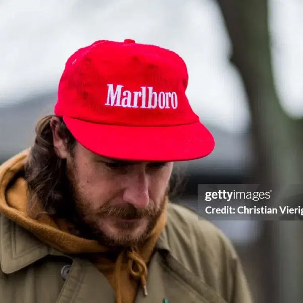 [BUNJANG] Marlboro Red Cap Cotton Baseball Cap / 말보로 레드캡
