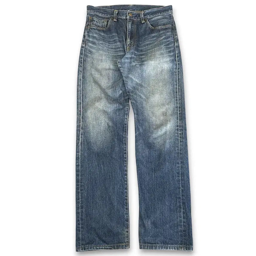 [BUNJANG] Levi's 505 JPN Red Tab Jeans - Mid-Wash Denim / (33) 00s 리바이스 505 JPN 레드룹 중청 워싱 데님팬츠