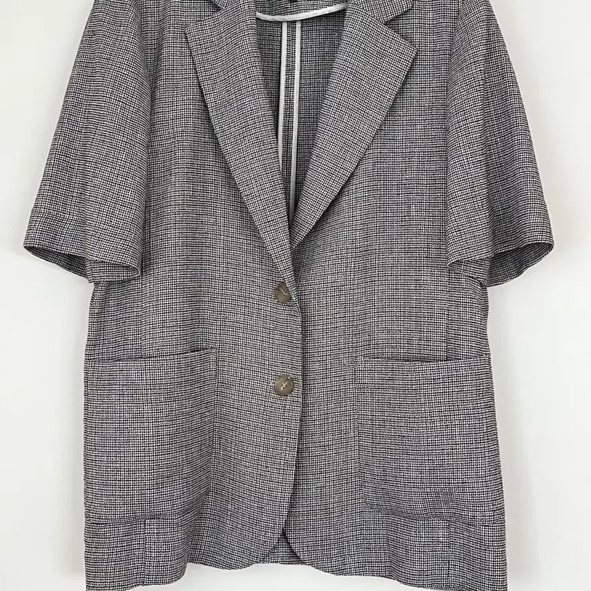 [BUNJANG] LAP Short-Sleeve Jacket (Unworn) / Lap 랩 반팔 자켓(미착용)