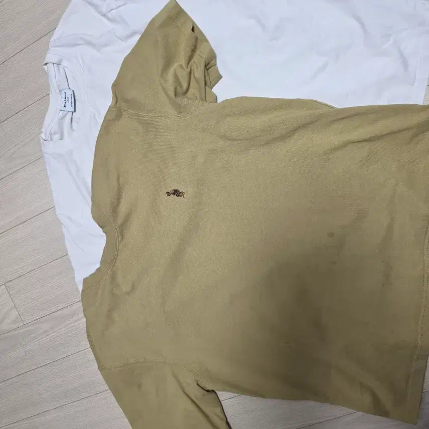 [BUNJANG] MOLDE PARTEIMENTO Short Sleeve T-Shirt Set (2-Piece, Size 100) / 몰든 파르티멘토 반팔 2장 100