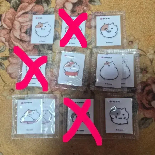 [BUNJANG] Jjonnyami Sticker Set / 판매 쫀냐미 띠부씰 띠부띠부씰