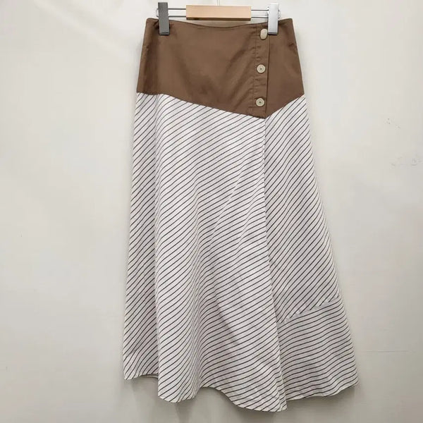[BUNJANG] DEWL Stripe Skirt / 듀엘 스트라이프 스커트