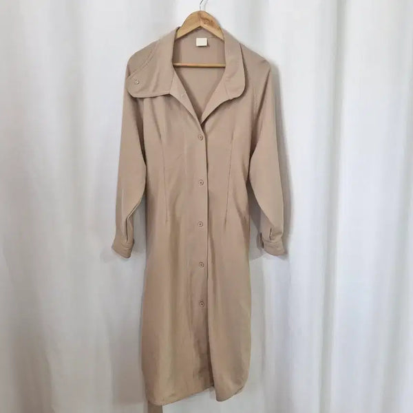 [BUNJANG] Lily Natural Beige Trench Coat / lily 내츄럴한 베이지 트렌치코트