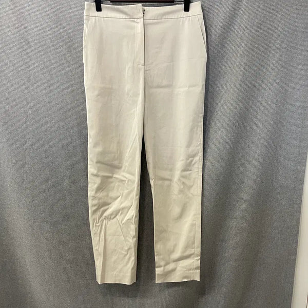 [BUNJANG] KUHO Women's Ivory Slim Straight Leg Pants / 구호 KUHO 여성 아이보리 슬림 일자 팬츠