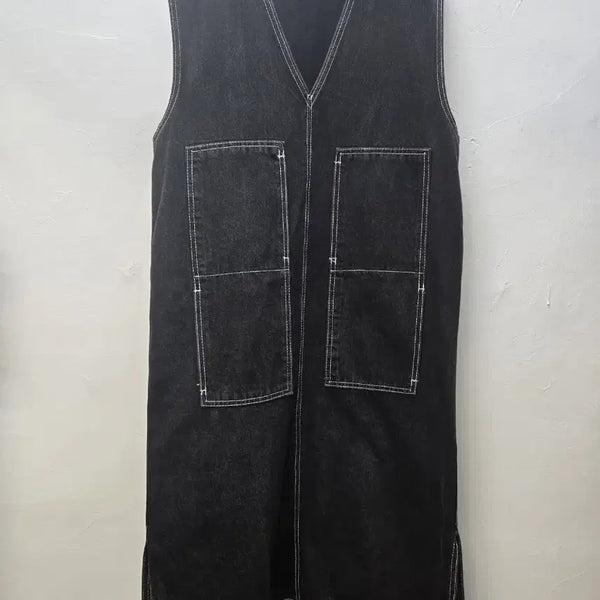 [BUNJANG] Denim Long Dress / 데님 롱원피스