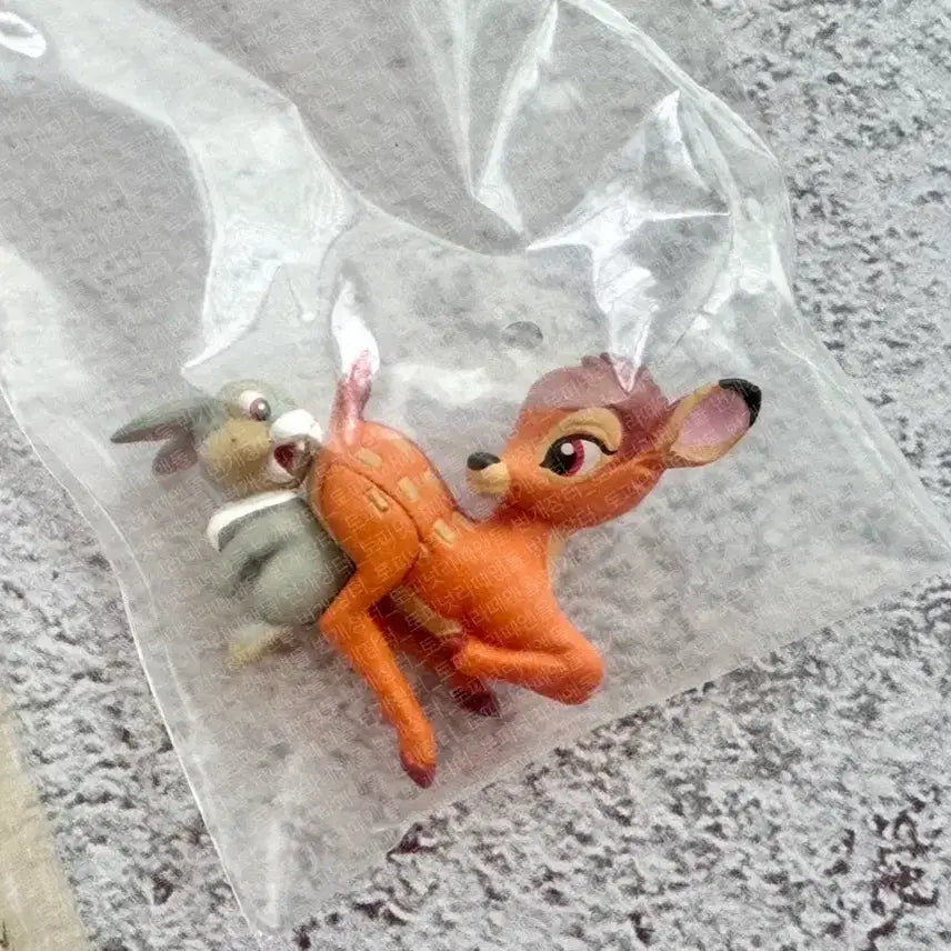 [BUNJANG] Disney Bambi & Tinkerbell Figurine Set (2 Types) / 푸티토 디즈니 밤비 & 팅커벨 피규어 2종
