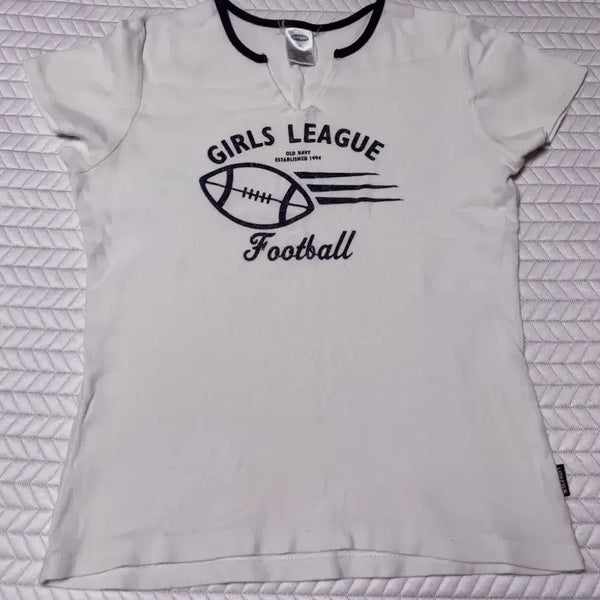 [BUNJANG] Old Navy White Short Sleeve T-Shirt / 올드 네이비 반팔 티셔츠