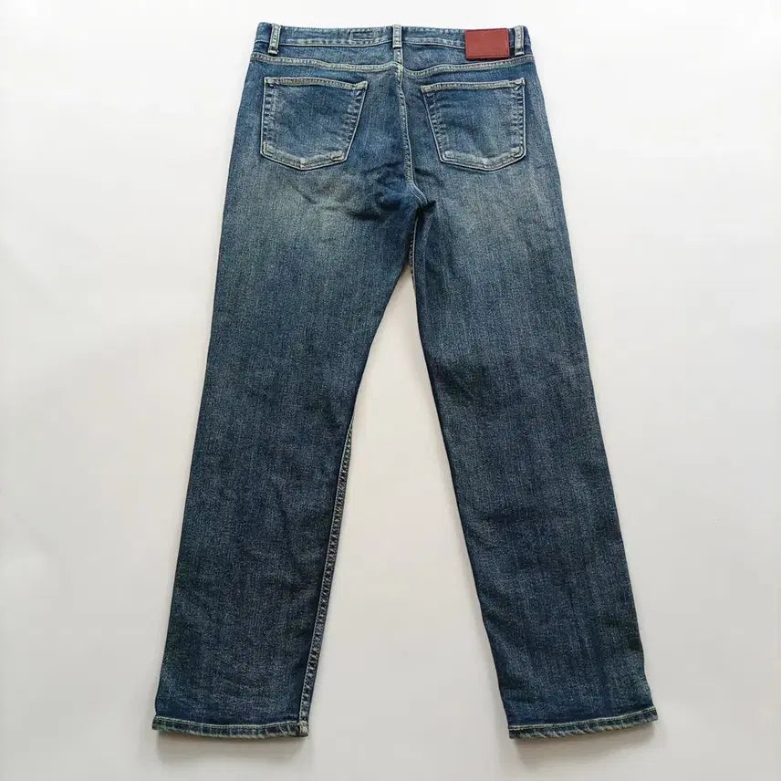 [BUNJANG] Modena Nine Slim Straight Washed Denim Pants Size 31 / 모드나인 청바지 사이즈31 슬림 일자 워싱 남자 남성 데님팬츠 B1500