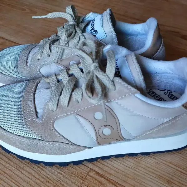 [BUNJANG] SCONEY Jazz OG Sneakers Beige 230mm / 스코니 재즈 OG 스니커즈 베이지 230mm
