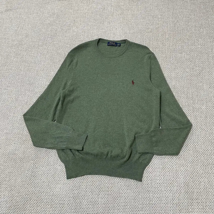 [BUNJANG] Polo Ralph Lauren Round Knit M (95) / M 폴로 랄프로렌 라운드 니트 N.9681
