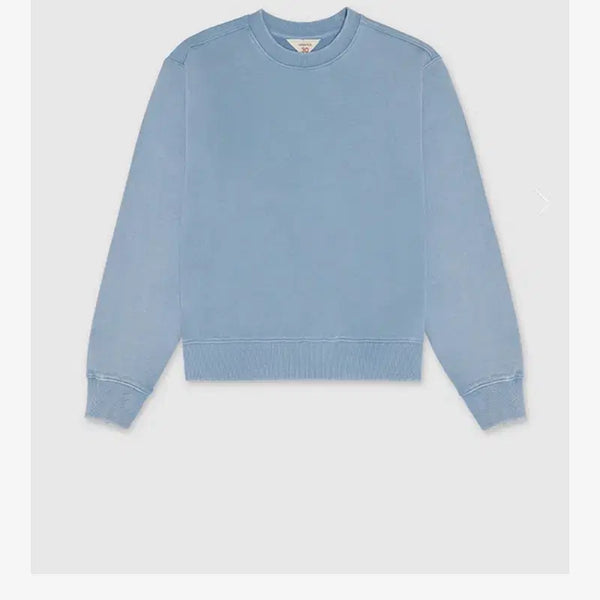 [BUNJANG] Urbanic30 Salted Cotton Sweatshirt Dusty Sky Blue / [새상품] 얼바닉30 Salted Cotton Sweatshirt 더스티 스카이블루