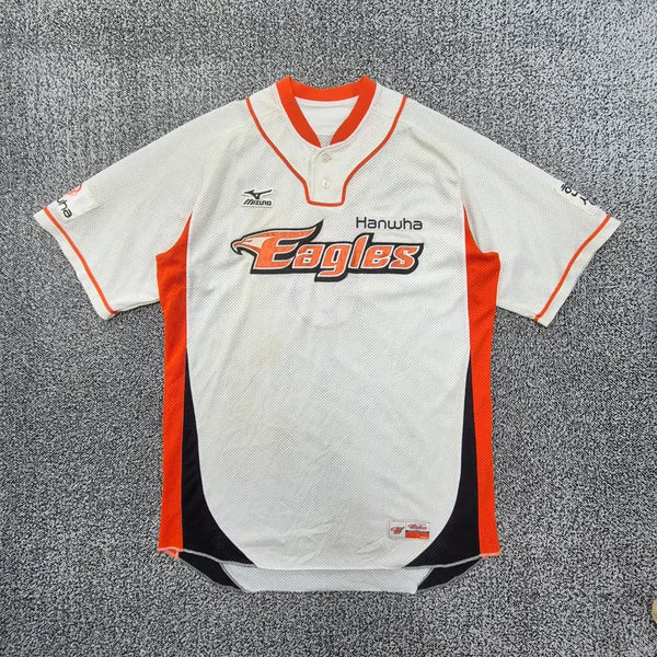 [BUNJANG] Mizuno Hanwha Eagles Vintage Old Home Jersey (Lee Yang-ki Marking) / 빈티지9. 미즈노 한화이글스 올드 홈 유니폼 (이양기 마킹)