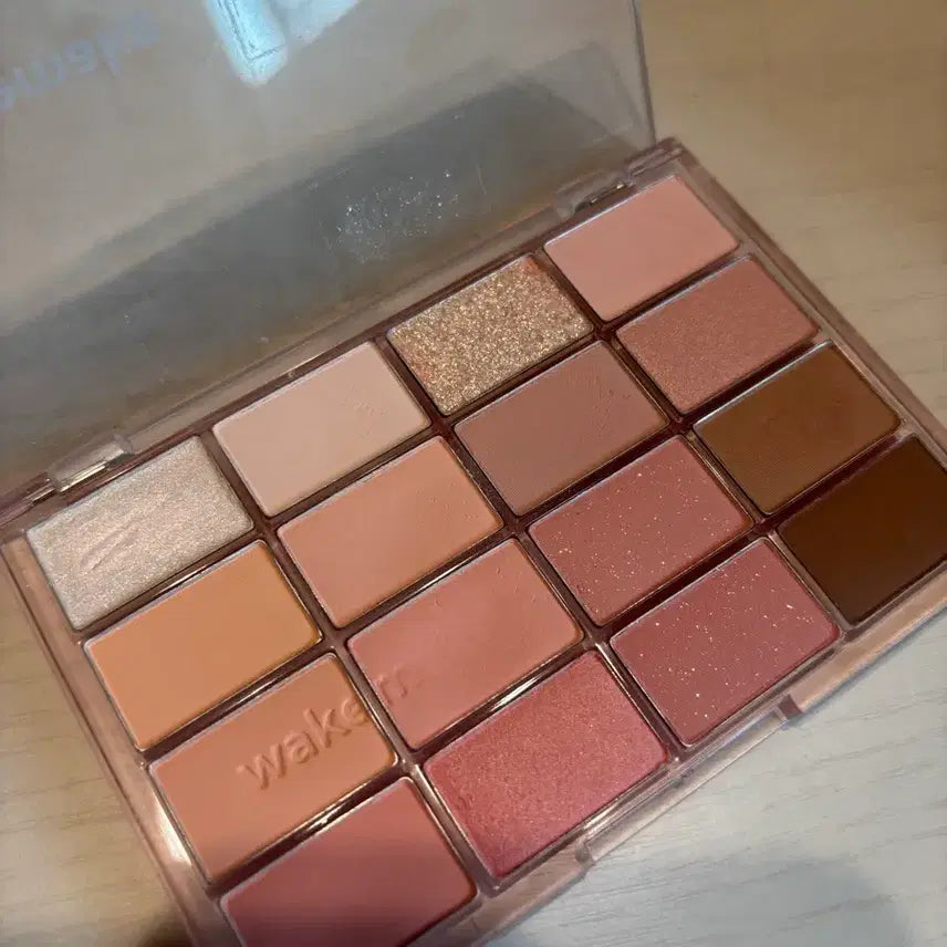 [BUNJANG] WAKEMAKE Soft Blurring Eye Palette 08 Candy Coral Blurring / 웨이크메이크 소프트 블러링 아이팔레트 08 캔디 코랄 블러링